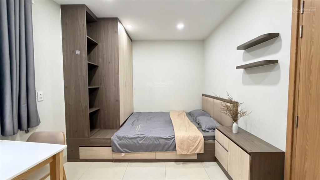 Cho thuê căn hộ cửa sổ lớn, bếp xa giường  nguyễn văn đậu, bình thạnh sát quận 1, phú nhuận 6trx