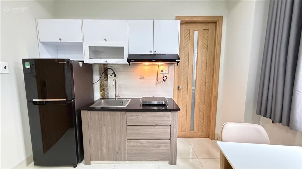Cho thuê căn hộ cửa sổ lớn, bếp xa giường  nguyễn văn đậu, bình thạnh sát quận 1, phú nhuận 6trx