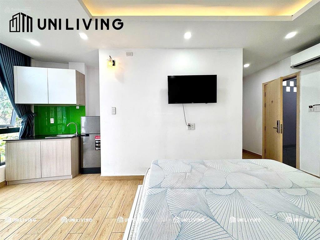 Cho thuê căn hộ cửa sổ lớn view toàn cảnh, bếp xa giường, thang máy nguyễn kiệm, phú nhuận