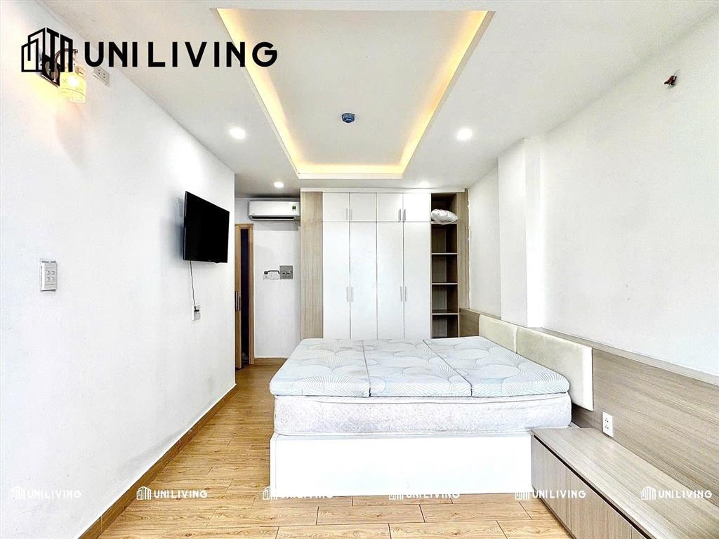 Cho thuê căn hộ cửa sổ lớn view toàn cảnh, bếp xa giường, thang máy nguyễn kiệm, phú nhuận