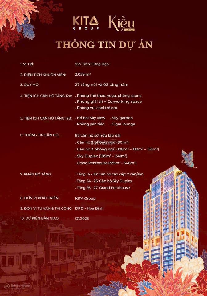 Kiều by kita  căn hộ 3pn trung tâm q5