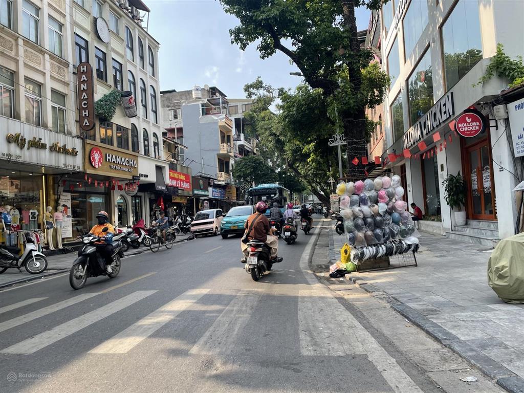 Mặt phố dt 73 m2, mt 5.5m 5t  lô góc  3 thoáng mặt sau là ngõ  thang máy  khu ẩm thực có 102