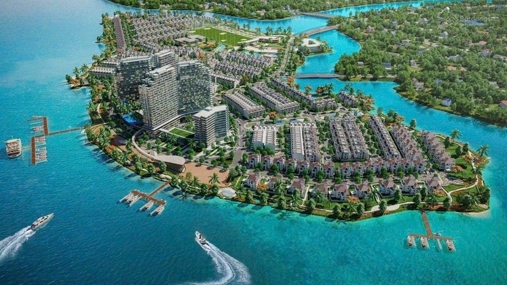 Nhà phố thương mại shophouse 1t, 2l, 1 tum 252m2 sàn, đảo kim quy, cù lao tân vạn, biên hoà