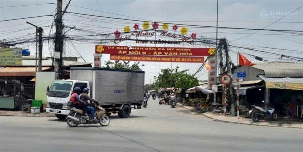 Nhà mặt tiền gò hưu. dt 10 x 46m gần chợ mỹ hạnh nam. vị trí kinh doanh sầm uất