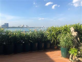 Bán căn góc 3pn 2wc tại sunshine riverside, giá 9tỷ, view sông cầu nhật tân, full nội thất