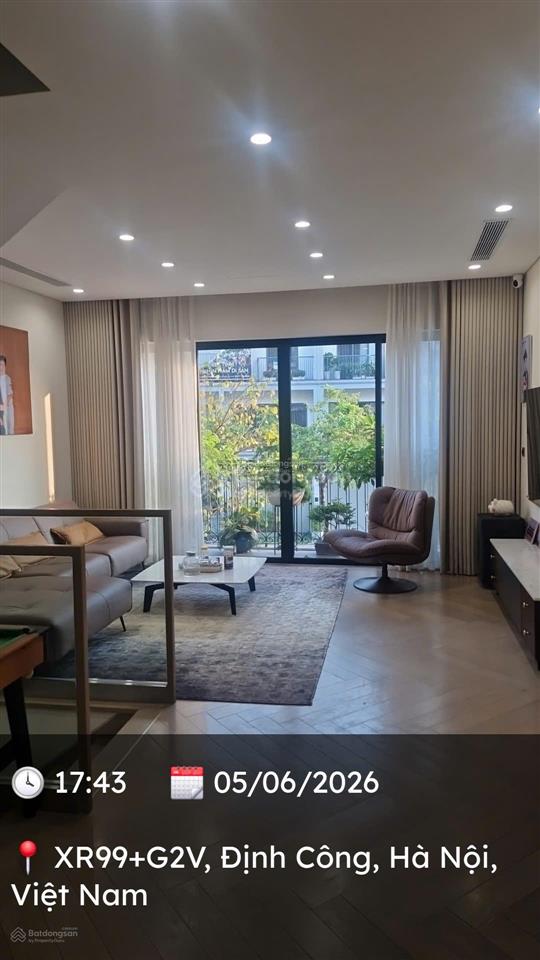 Bán lk 75m2 tại the manor central park, 5 tầng, mt 5m, phố đi bộ, 36 tỷ, sẵn sổ đỏ, full nt cao cấp