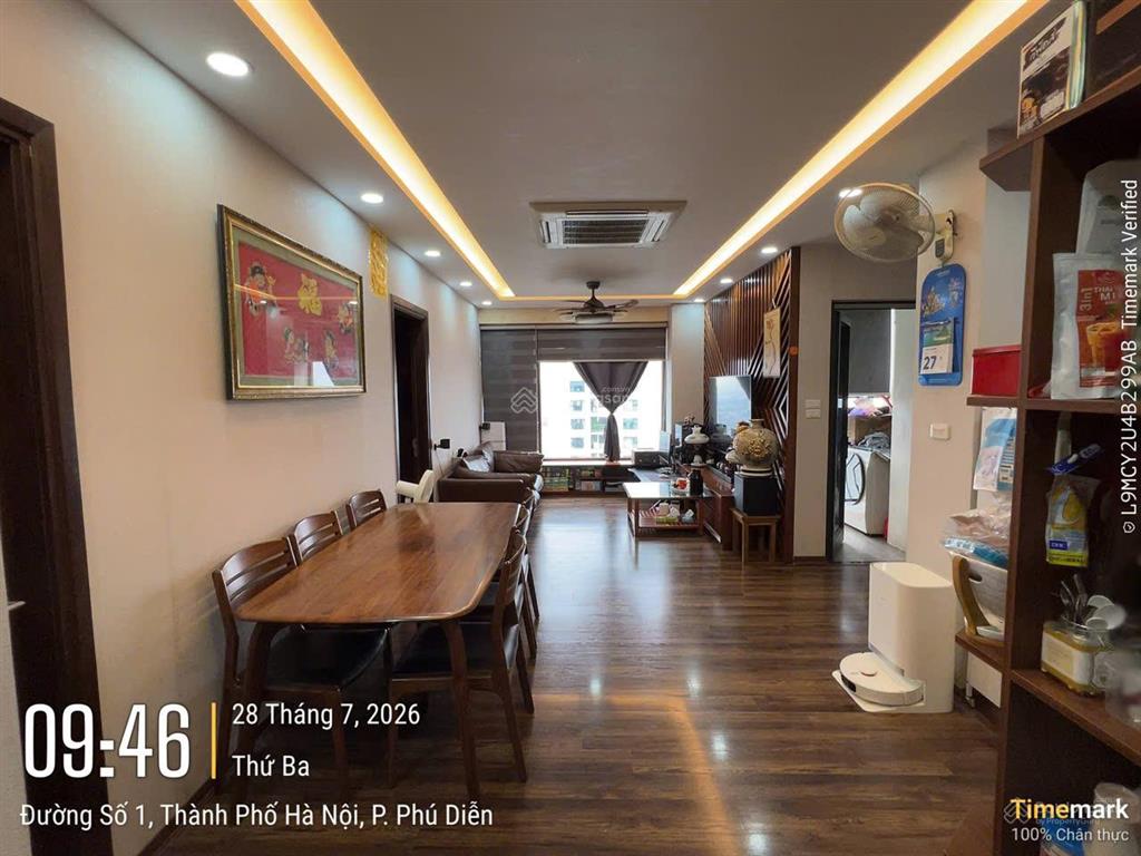 Căn góc an bình city, 7 tỷ giá hời, 84m2, 3pn, full nội thất, sẵn sổ đỏ, tầng cao view thoáng