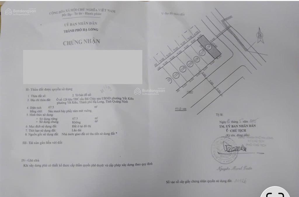 Chính chủ bán căn góc cạnh sân bóng yết kiêu hạ long cũ