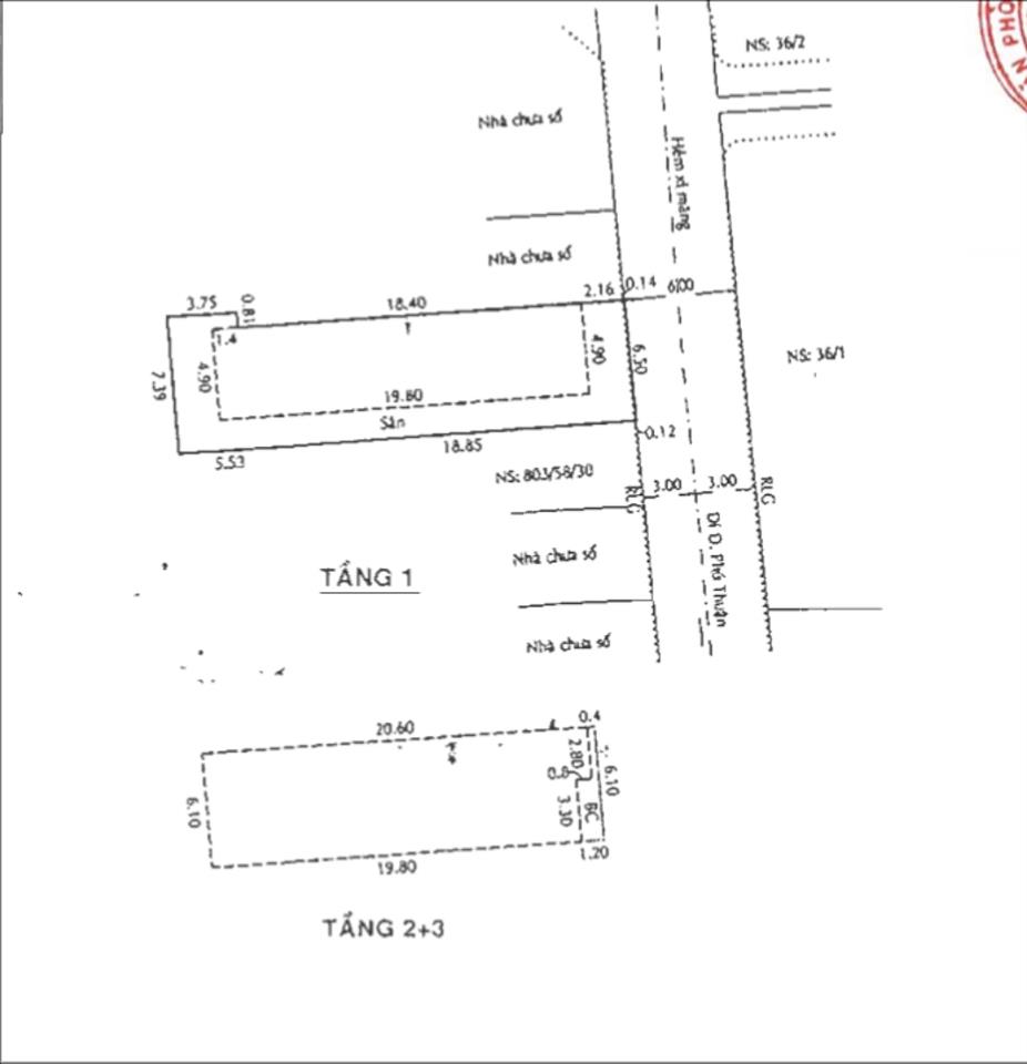Nhà phố, đường phú thuận q7, có chỗ để xe rộng rãi + nhà trọ cho thuê
