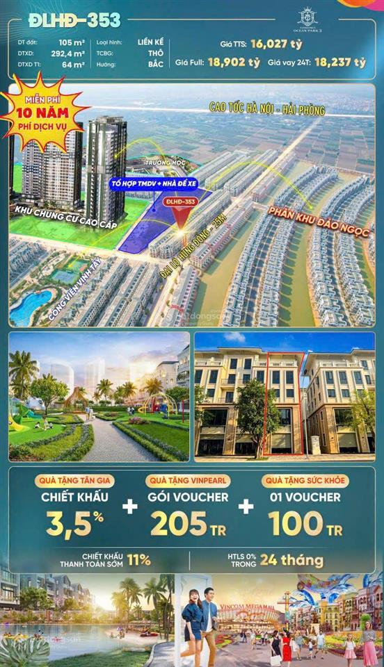 Cặp shop đại lộ hừng đông 155tr/m2 vị trí đẹp nhất kinh doanh dòng tiền tốt 24/7,  0946 455 ***