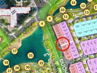 Liền kề mặt hồ trục chính 36m,tặng vườn+ thẳng khoáng nóng, kinh doanh siêu đắc địa.  0946 455 ***