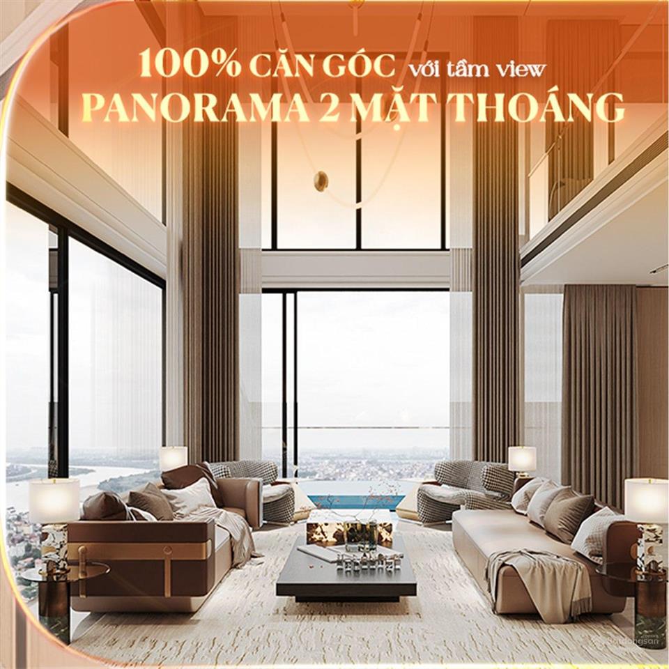 Penthouse 2 tầng alumi 3 ngủ, đẳng cấp chỉ hơn 7 tỷ, view trọn hà nội và sông hồng,  0946 455 ***