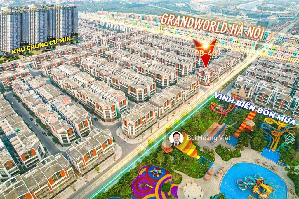 Góc phố biển siêu vip cửa ngõ biển hồ ocean, grand world, chỉ hơn 30 tỷ cho 155m2,  0962 284 ***