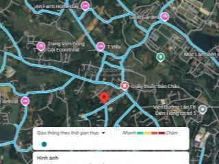 Bán lô góc 97.3m2 sát quốc lộ 6 xuân mai mặt đường kd gần kcn trường học nhỉnh 2 tỷ