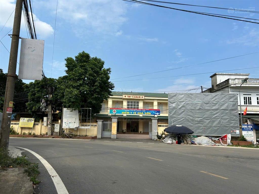 Bán lô góc 97.3m2 sát quốc lộ 6a xuân mai mặt đường kd gần kcn trường học nhỉnh 2 tỷ