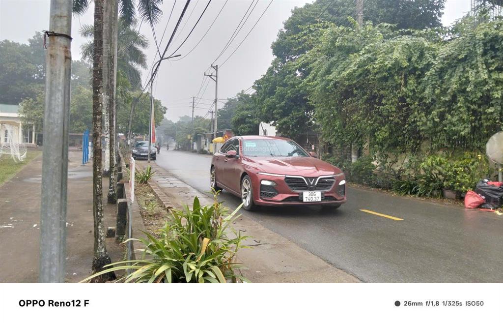 Bán đất hòa lạc 100m² sổ đỏ tiền mua chung cư đổi lấy nhà có sân, để ô tô, từ 2 tỷ