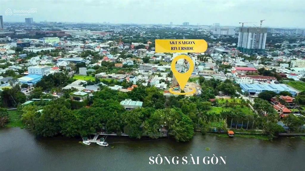 Giỏ hàng căn hộ a&t saigon riverside, chung cư view sông, đầy đủ các căn 2pn giá tốt