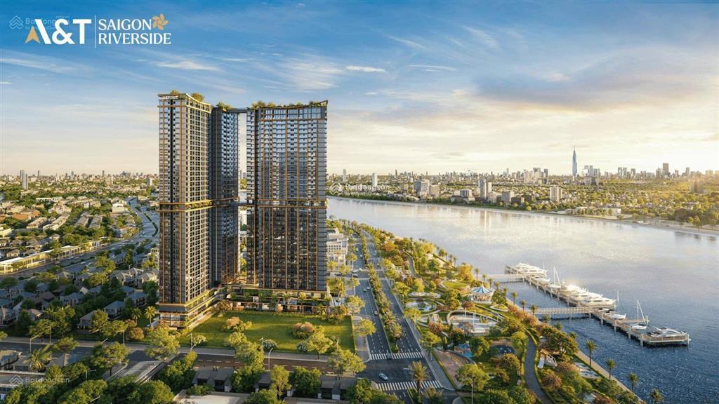 Giỏ hàng căn hộ a&t saigon riverside, chung cư view sông, đầy đủ các căn 2pn giá tốt