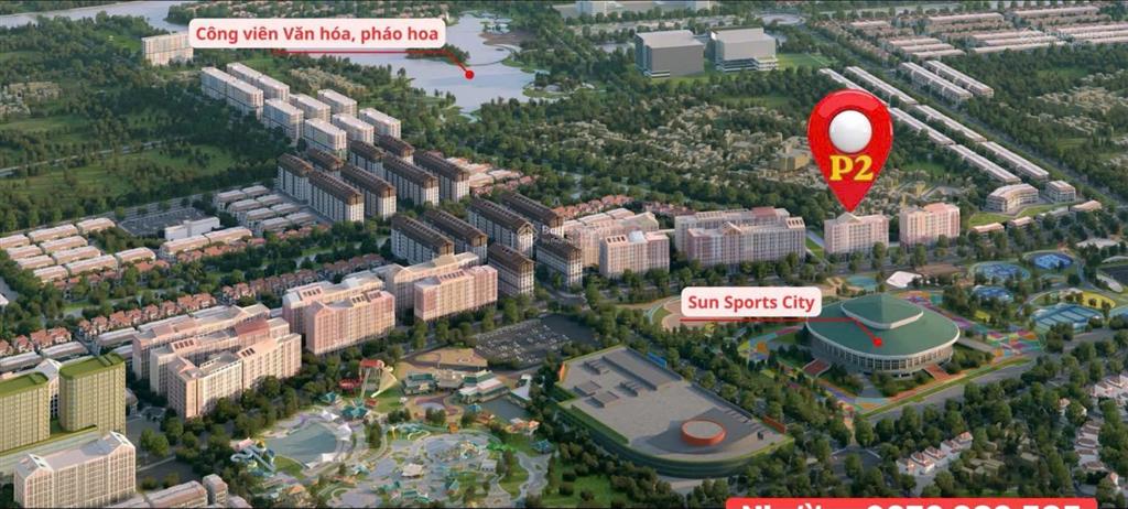 1 tỷ 6 sở hữu căn 3 phòng ngủ, diện tích 70m2
