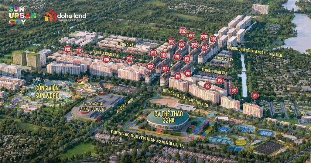 1 tỷ 6 sở hữu căn 3 phòng ngủ, diện tích 70m2