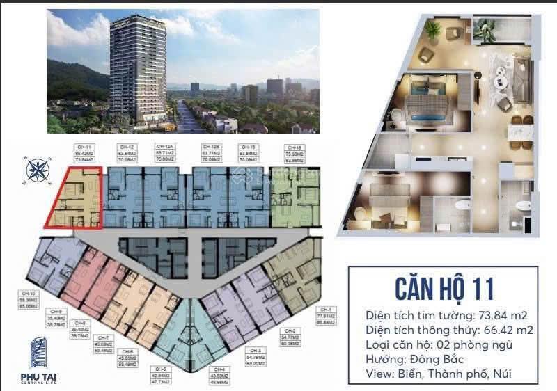 Phú tài central life căn hộ biển 2pn tt quy nhơn giá bán 34 triệu  38 triệu/m2  nhận nhà ngay