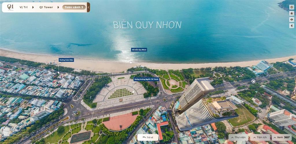 Chỉ 2,2 tỷ sở hữu ngay căn hộ q1 tower quy nhơn, vị trí kim cương, khai thác dòng tiền hấp dẫn