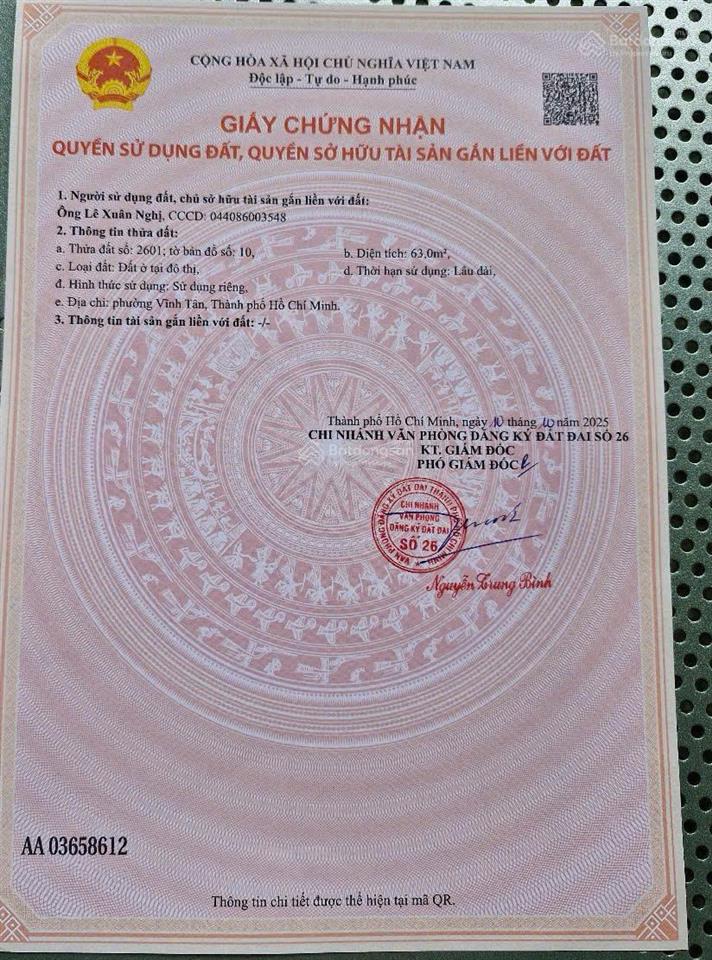 Nhà vĩnh tân 2 mặt thoáng  gần vsip, thiết kế gọn gàng, dễ ở