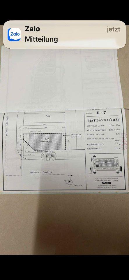 Chính chủ bán lô góc dự án Sadeco Phước Kiển Nhà Bè