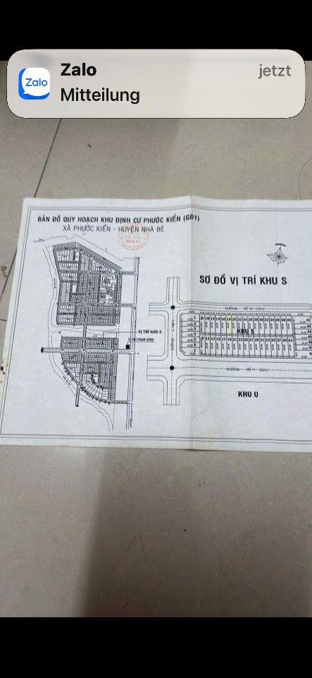 Chính chủ bán lô góc dự án Sadeco Phước Kiển Nhà Bè