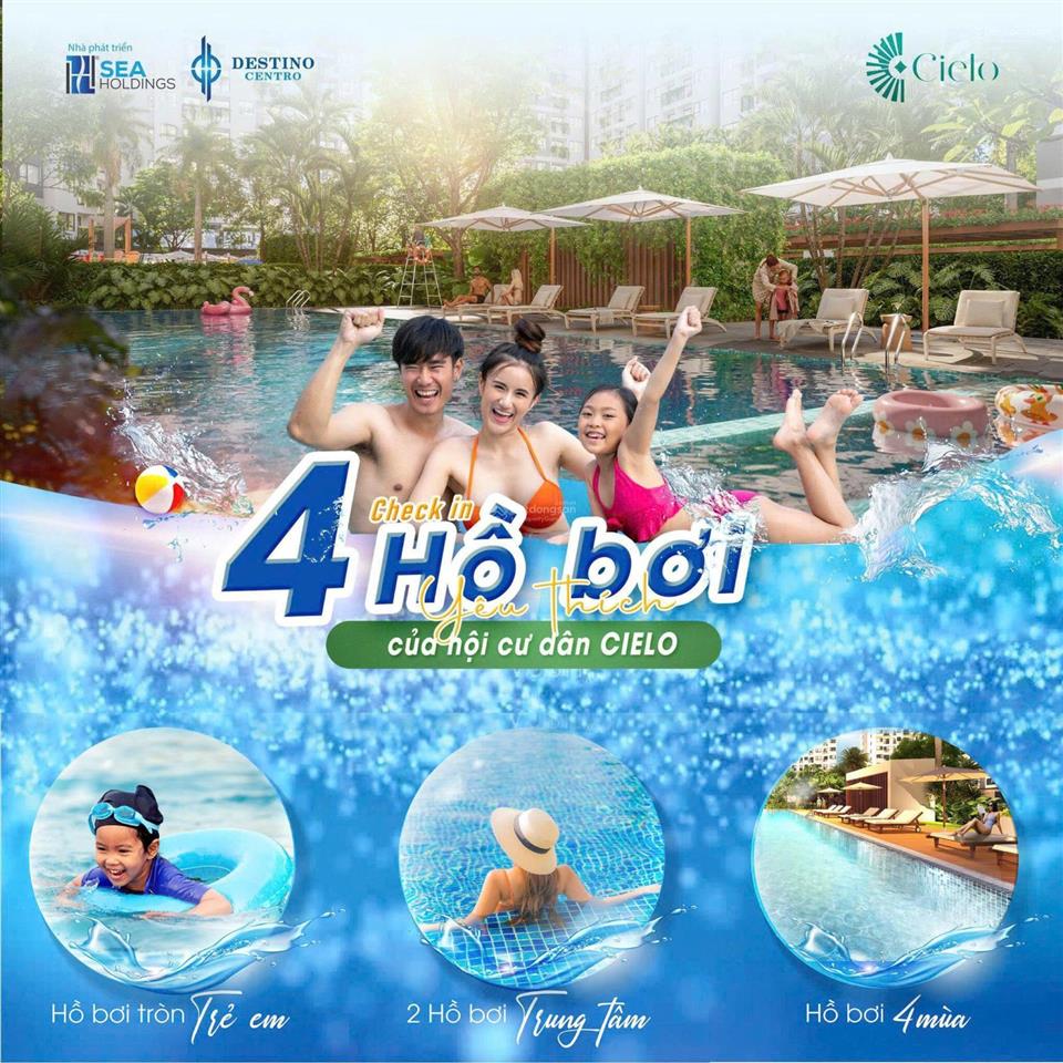 Destino centro 2pn/52m2 full nội thất. giá 1tỷ442 nhận nhà t12/2026  nh cho vay 75%  ngay