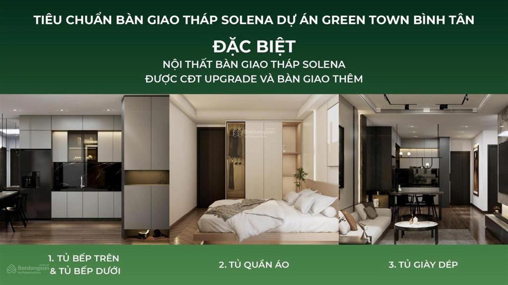 Căn hộ tháp solena  green town bình tân giá từ 2,5 tỷ  chỉ 9% ký hđmb  hỗ trợ vay 70%
