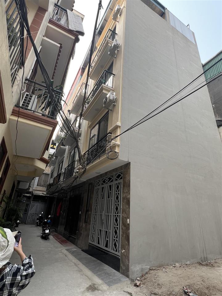 Bán nhà hà trì hà đông 35m, 5 tầng ô chờ thang máy, full nội thất, giá chỉ 7 tỷ, mặt ngõ thông.