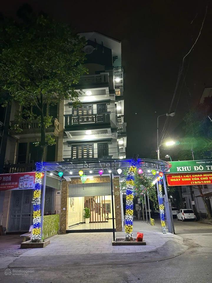 Hoa hậu lô góc him lam vạn phúc hà đông, 70m2 * 5 tầng thang máy* nhỉnh 20 tỷ, 3 ô tô tránh.