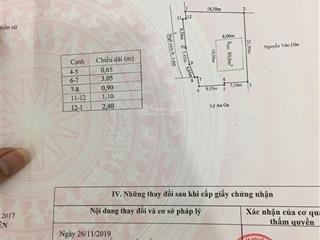 Bán đất thôn 11 , lại xuân , thuỷ nguyên , hải phòng.
