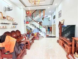 43m  4,990tỷ  3tầng kề mặt tiền nguyễn văn quá đông hưng thuận q12  hẻm xe hơi 6m quay