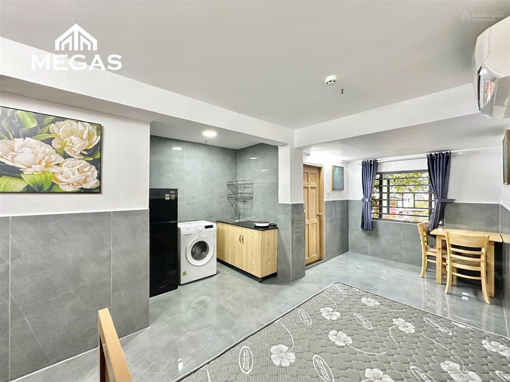 Phòng studio nhỏ xinh xắn ngay lê văn quới  nội thất cơ bản  cửa sổ thoáng