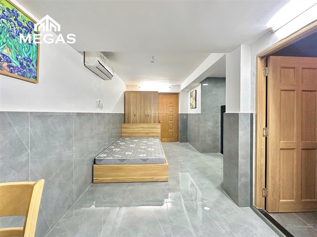 Phòng studio nhỏ xinh xắn ngay lê văn quới  nội thất cơ bản  cửa sổ thoáng