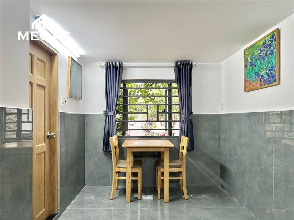 Phòng studio nhỏ xinh xắn ngay lê văn quới  nội thất cơ bản  cửa sổ thoáng