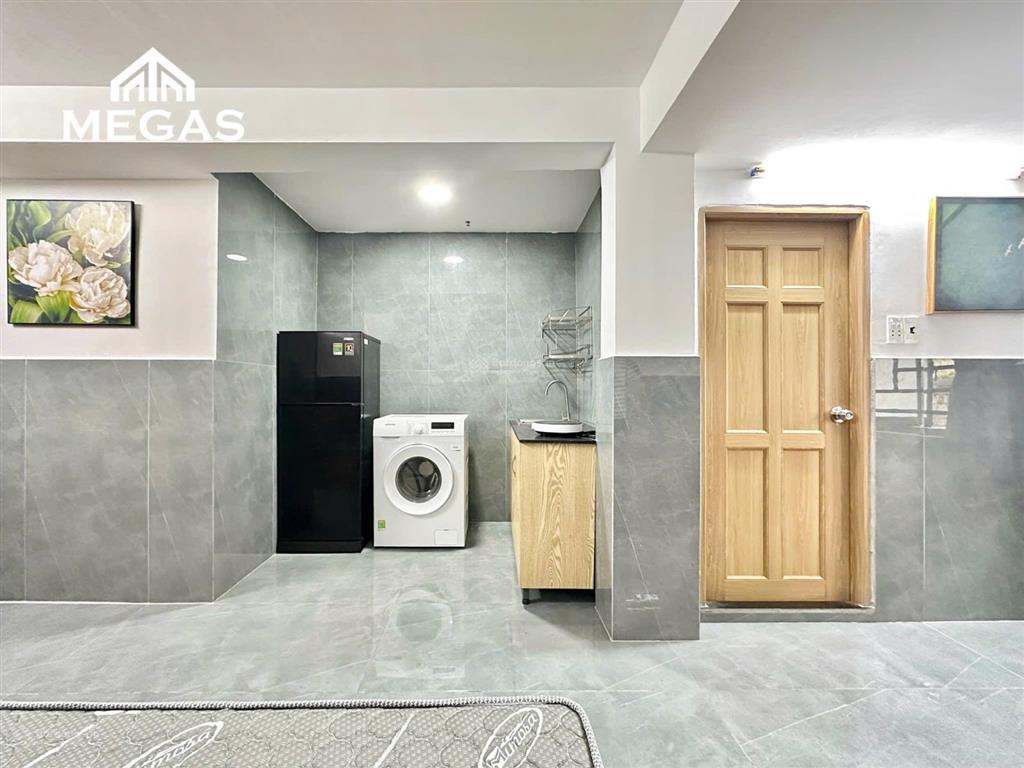 Phòng studio nhỏ xinh xắn ngay lê văn quới  nội thất cơ bản  cửa sổ thoáng