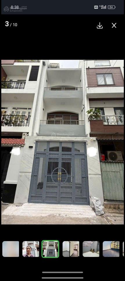 Mặt tiền hẻm ô tô quay đầu chủ cần bán nr 4pn, 4wc, 52m2 tại tô hiệu, 8,5 tỷ, bao đẹp, uy tín