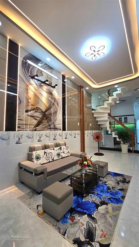 Hẻm ô tô quay đầu nhà mới keng 52m2, giá 5,28 tỷ tại lê văn quới, bình hưng hòa a, q.bình tân, hcm