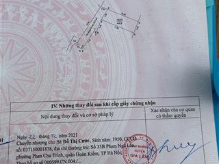 CHÍNH CHỦ CẦN BÁN 45 M2 ĐẤT XÃ THUẬN AN - GIA LÂM, GIÁ NHỈNH 2.X TỶ, LH 0985865658