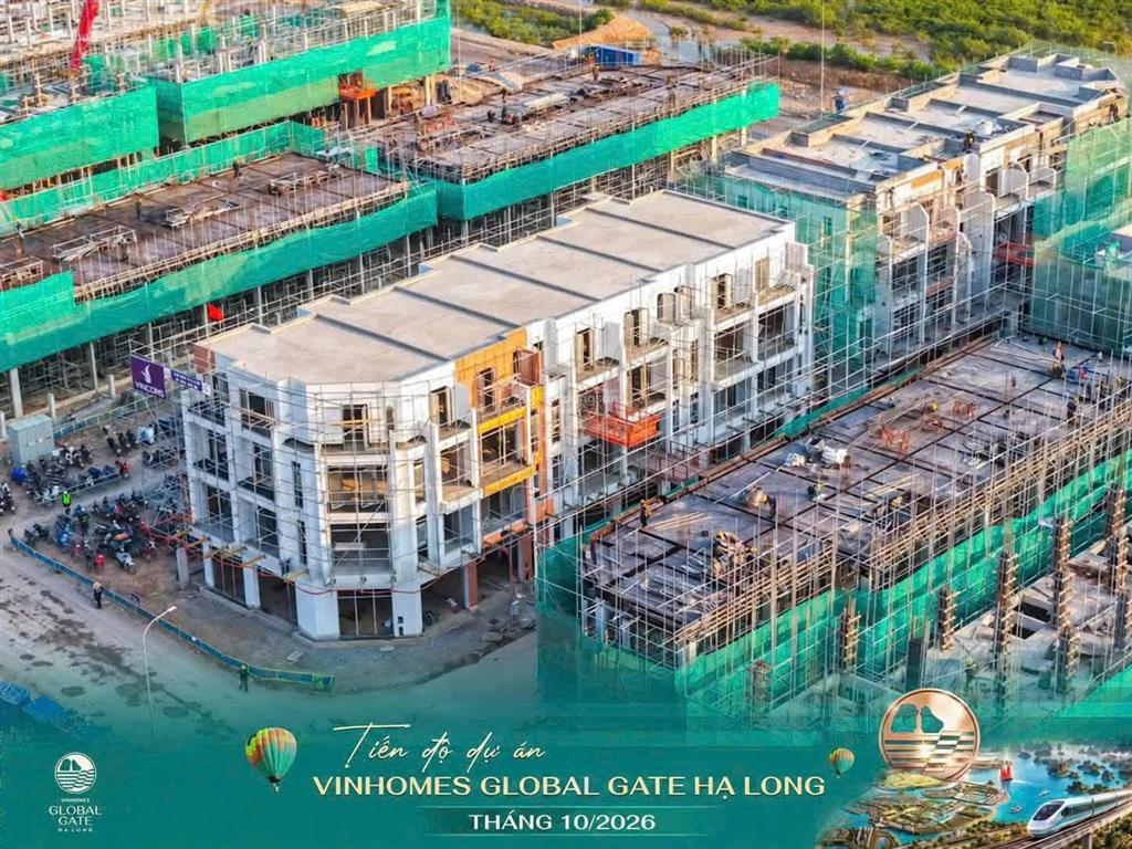 Liền kề hoàn thiện 60m2 vinhomes hạ long, vốn ban đầu chỉ từ 1,2 tỷ