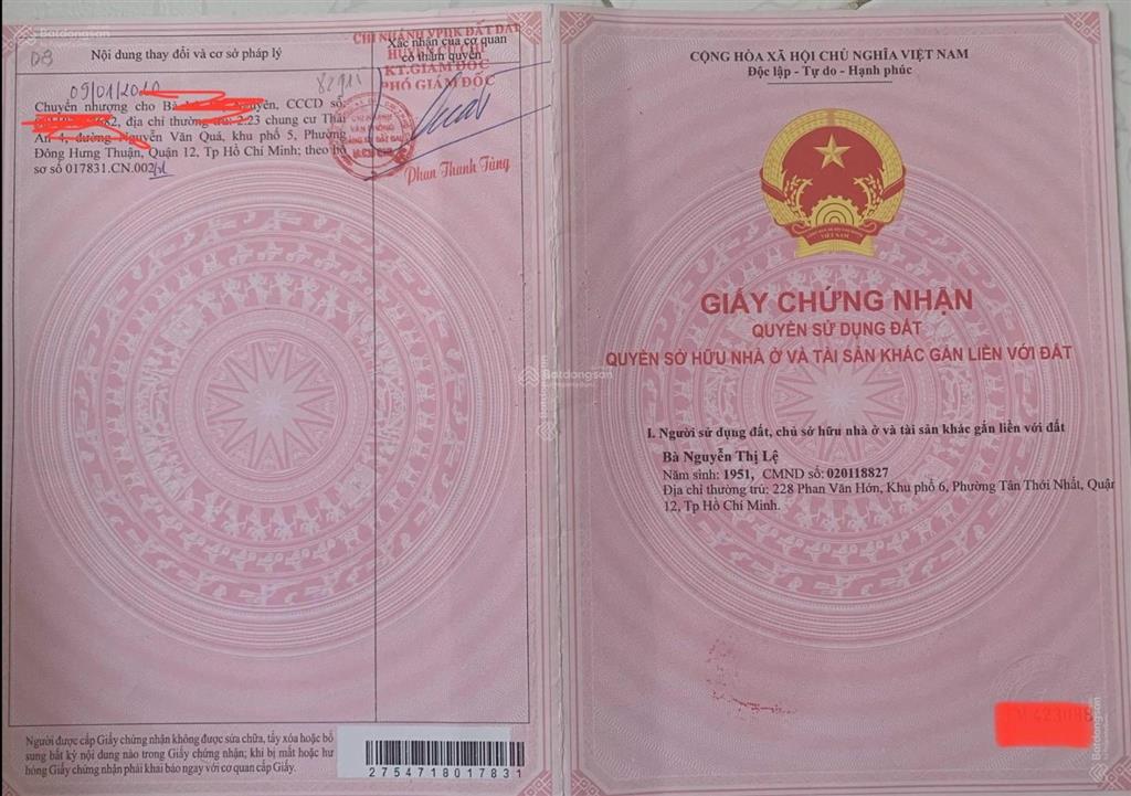 Bán đất giá tốt tại củ chi, sổ hồng chính chủ, đường xe hơi