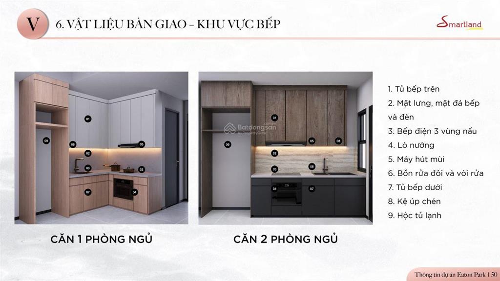 Eaton park 1pn giá tốt nhì dự án