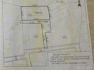 Bán đất tại ngõ 27 minh hà, 2,4 tỷ, 315m2, pháp lý đầy đủ