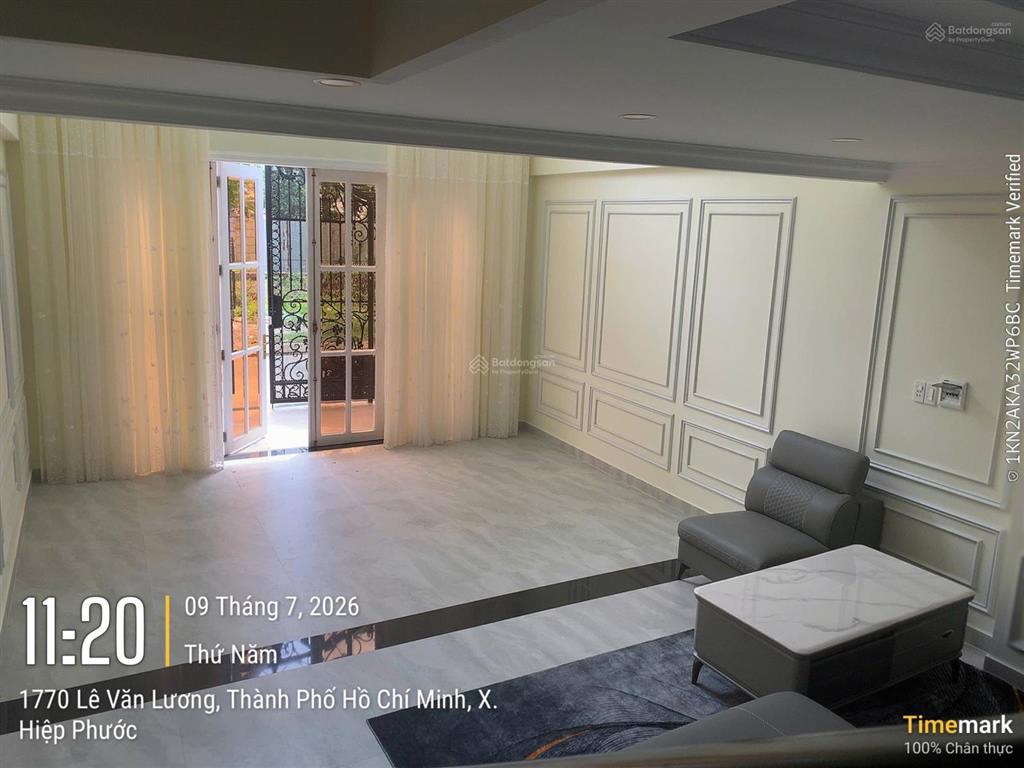 Nhà 5 tầng mặt tiền hẻm 1764 lê văn lương 85m2, đường 8m. shr