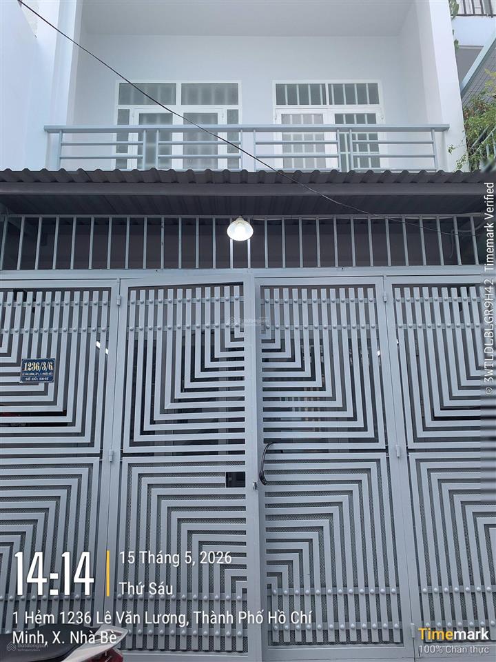 Bán nhà hẻm 1236 lê văn lương, phước kiển kdc lập phúc 67m2