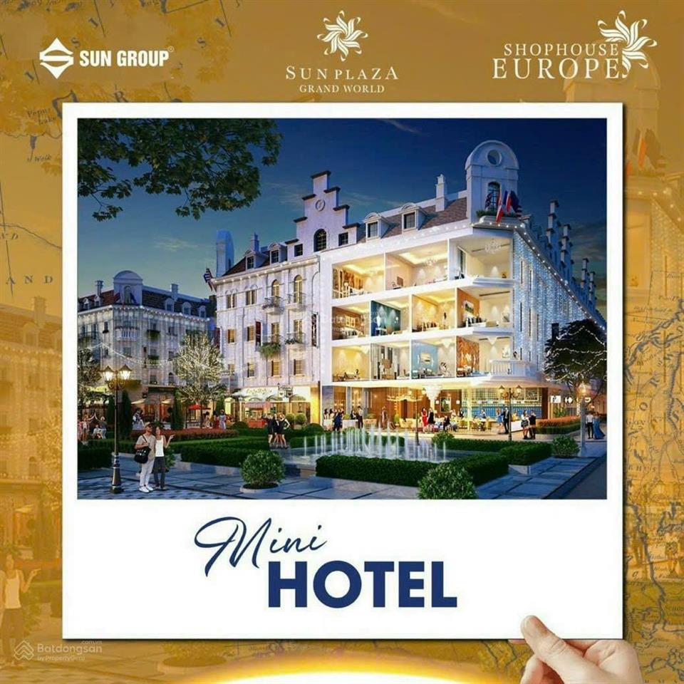Bán ks mini 35 phòng tại trung tâm sun bãi cháy, gần quảng trường canaval, view biển