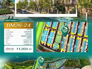 Lk 70m2 quay công viên, full nt 3/4 tầng, đẹp khu vịnh bình minh